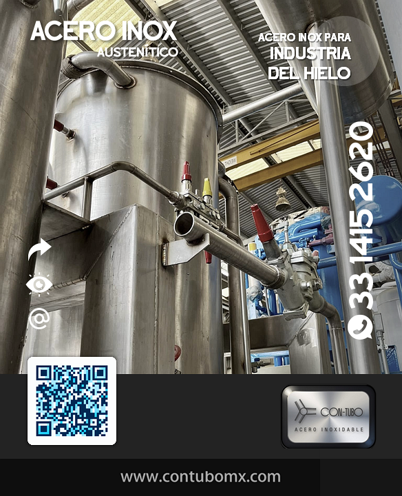 Acero inox para industria del hielo 02