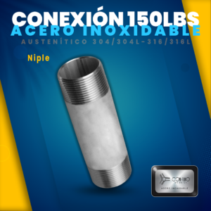 Niple 150 Acero Inoxidable