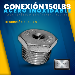 Reduccion bush 150 Acero Inoxidable
