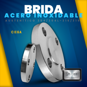 Brida ciega Acero Inoxidable