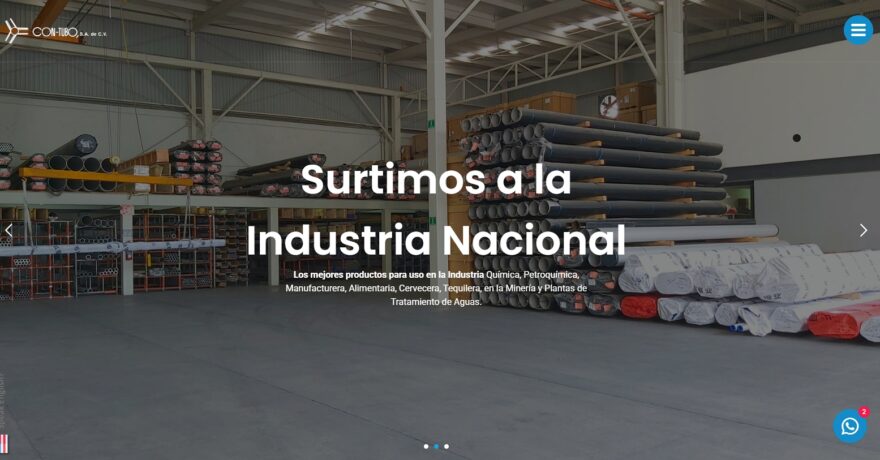 Portada galeria con tubo productos de acero inox 304 316