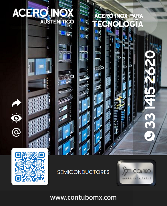 Banners acero inox tecnologia